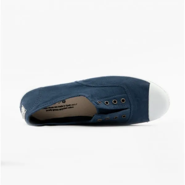 1915 INGLESA DREC Womens Canvas Pumps Blue