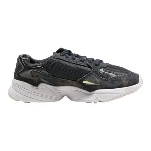 ADIDAS Falcon 2018 Sneaker Trainers Black Canvas Womens UK 7