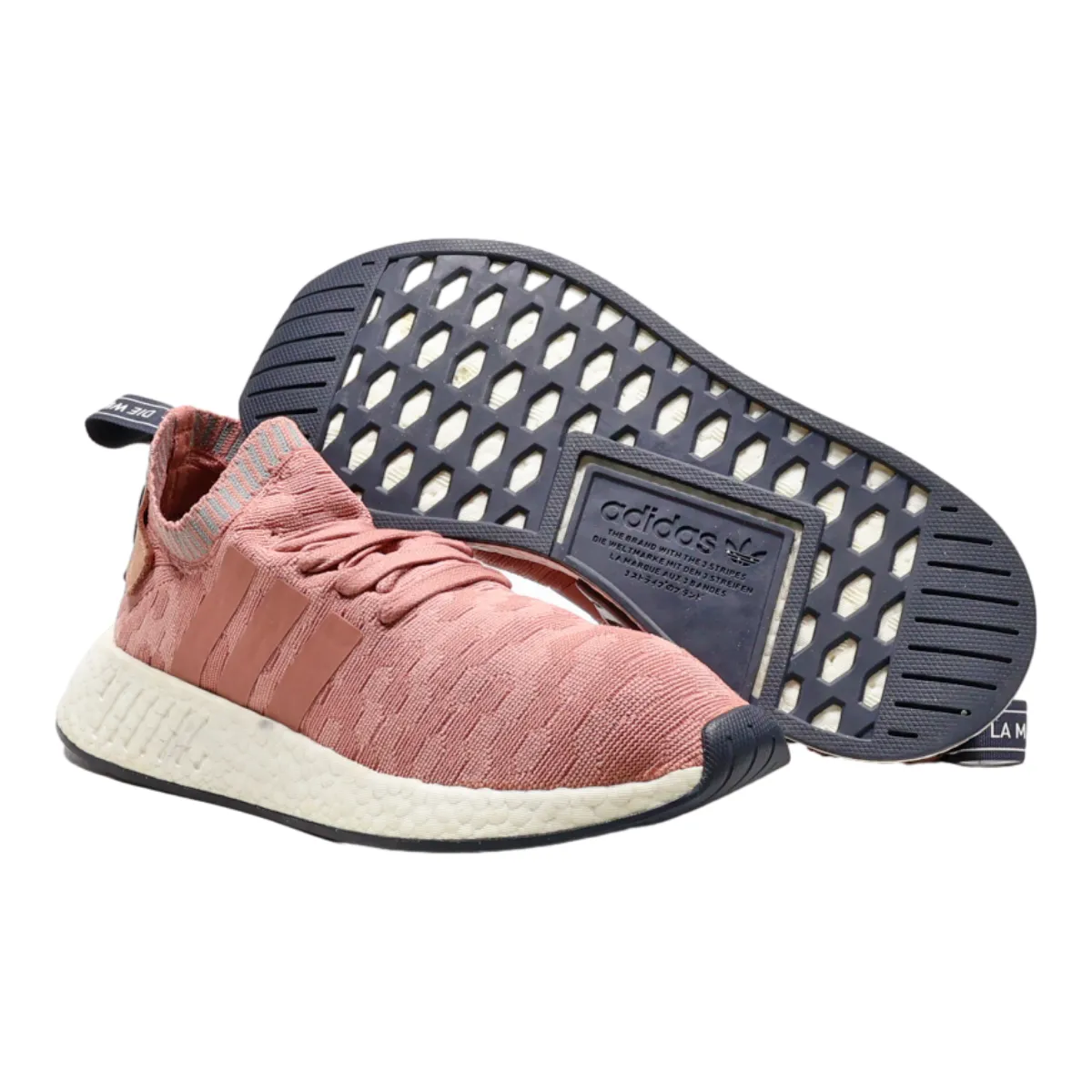 ADIDAS NMD Runner 2017 Sneaker Trainers Pink Canvas Womens UK 8
