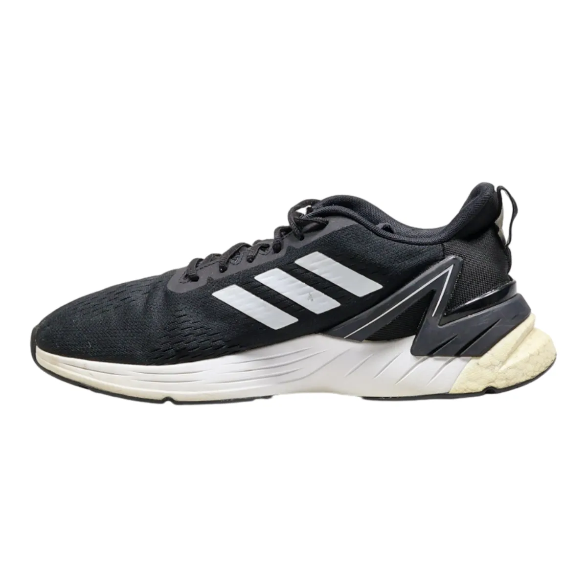 ADIDAS Response Super Sneaker Trainers Black Canvas Mens UK 10.5