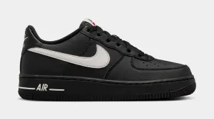 Air Force 1 Low Grade School Lifestyle Shoes (Black/Phantom)