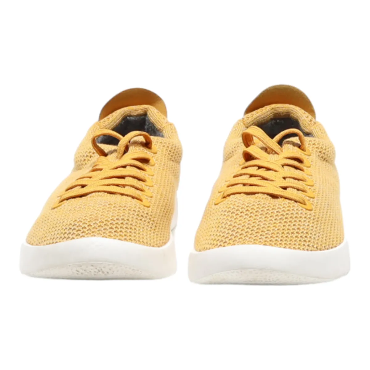 ALLBIRDS Low Top Trainers Orange Canvas Womens UK 7