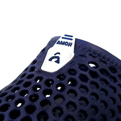 Amoji Unisex Garden Shoes Clogs Slippers Sandals Navy 10US W/8.5US M