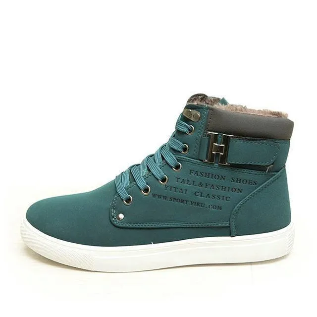 Angelo Ricci™ Hot High Top Fashion Warm Shoes