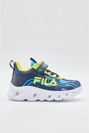 Fila Infants Cam Lights Sneaker Blue/Multi _ 183006 _ Blue