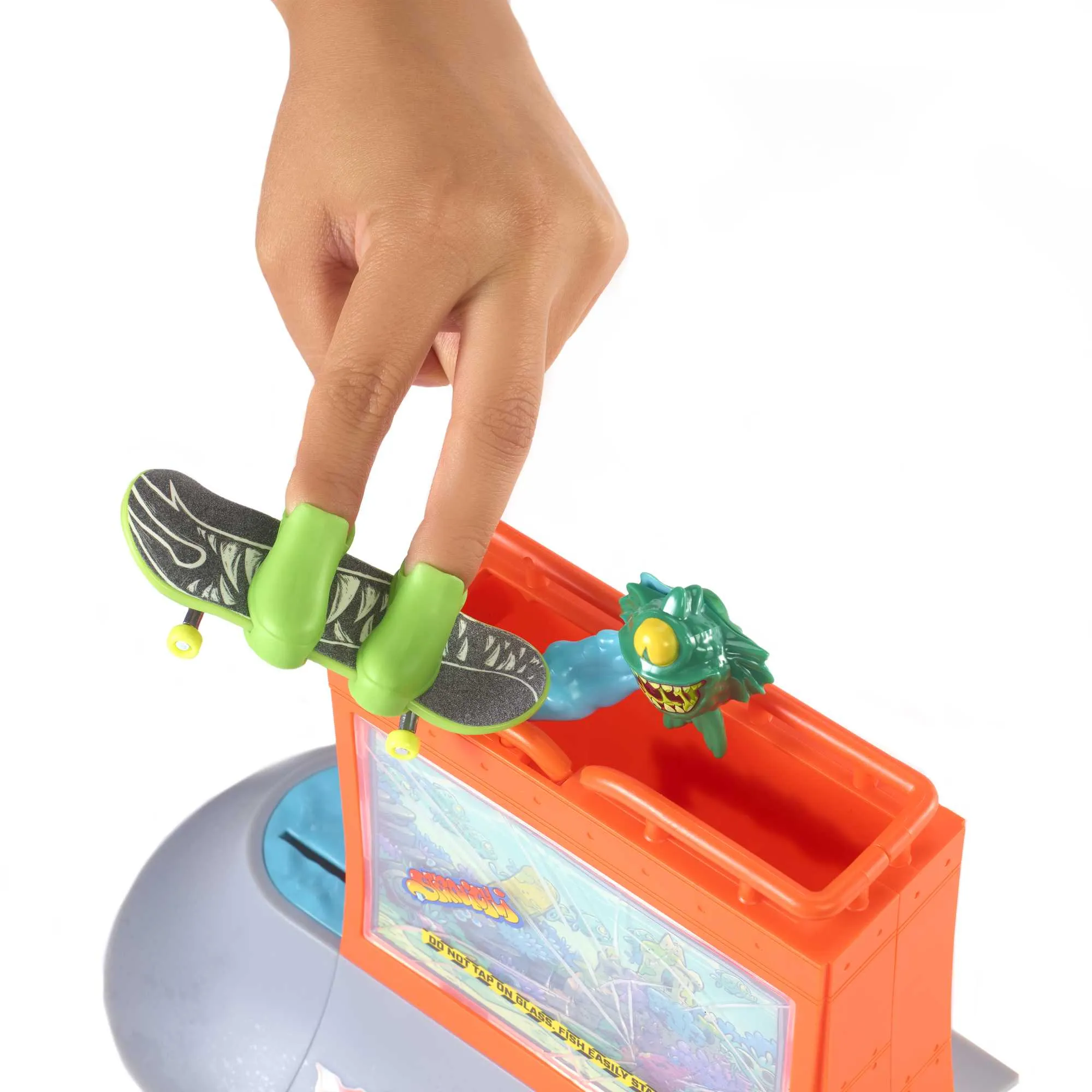 Hot Wheels Skate Pista de Brinquedo Set Aquário