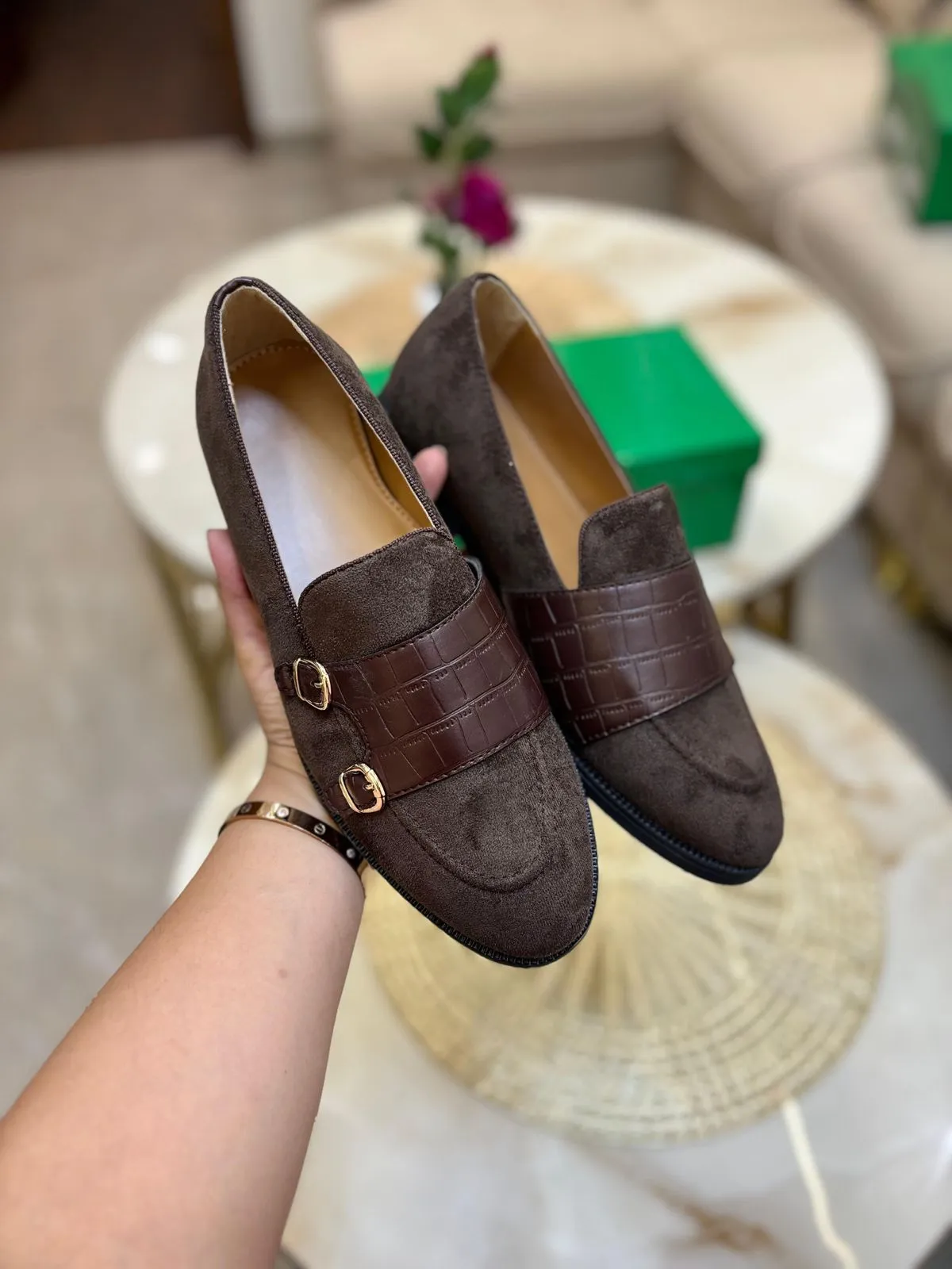 Jack Marc Suede Monks