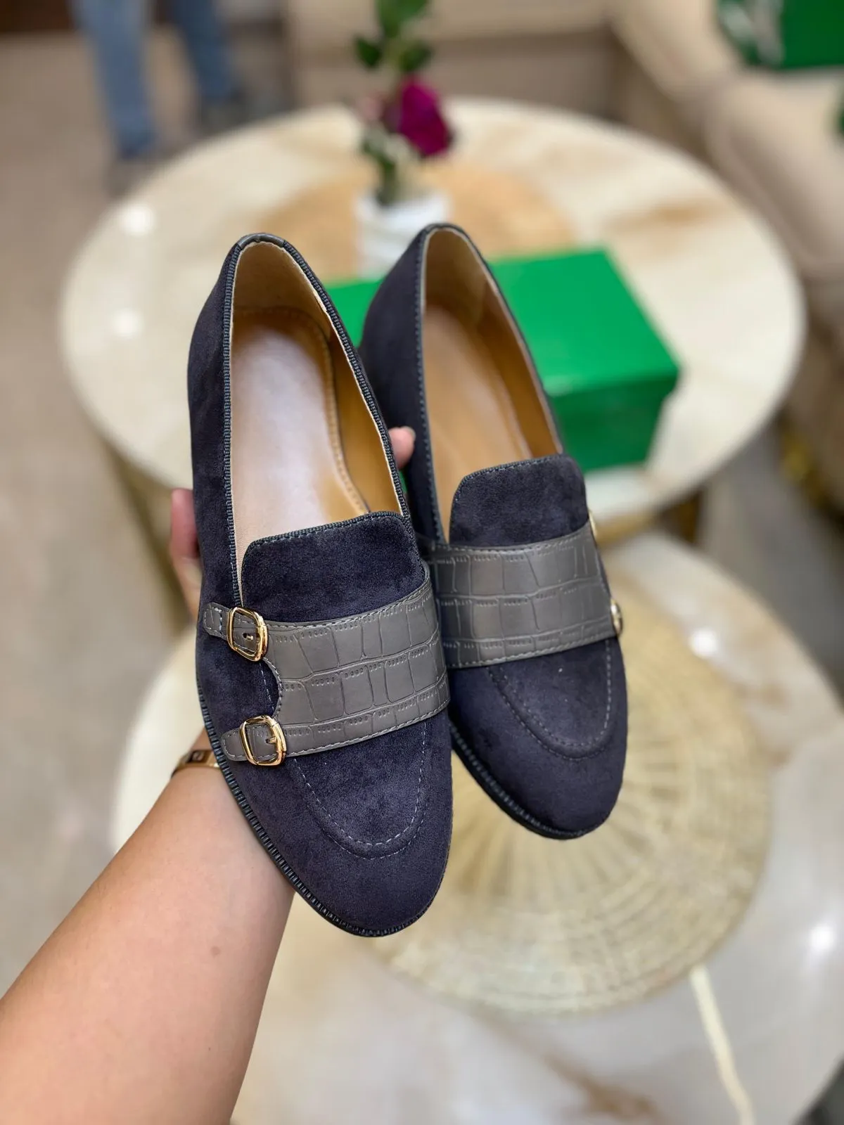 Jack Marc Suede Monks