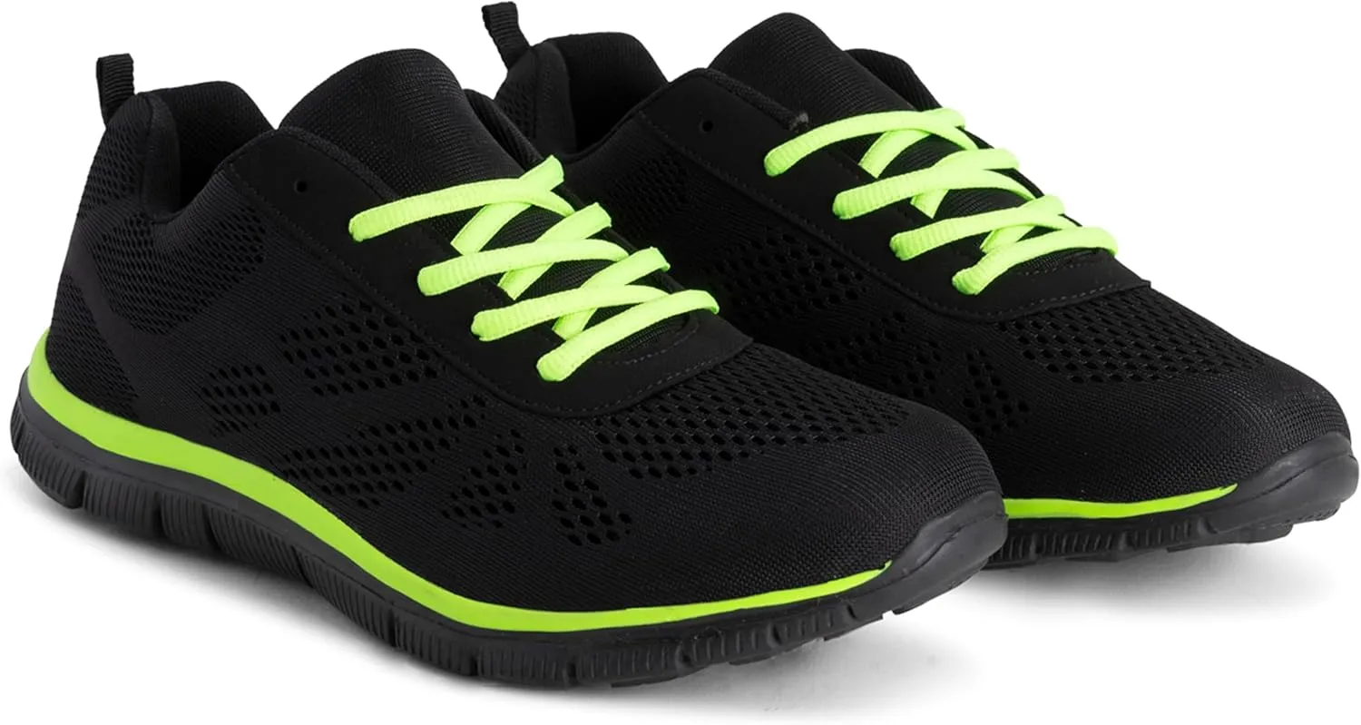 Mens Mesh Running Trainers Athletic Walking Gym Shoes Sport Run