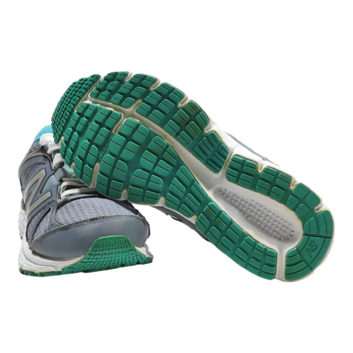NEW BALANCE Sneaker Trainers Blue Canvas Womens UK 6