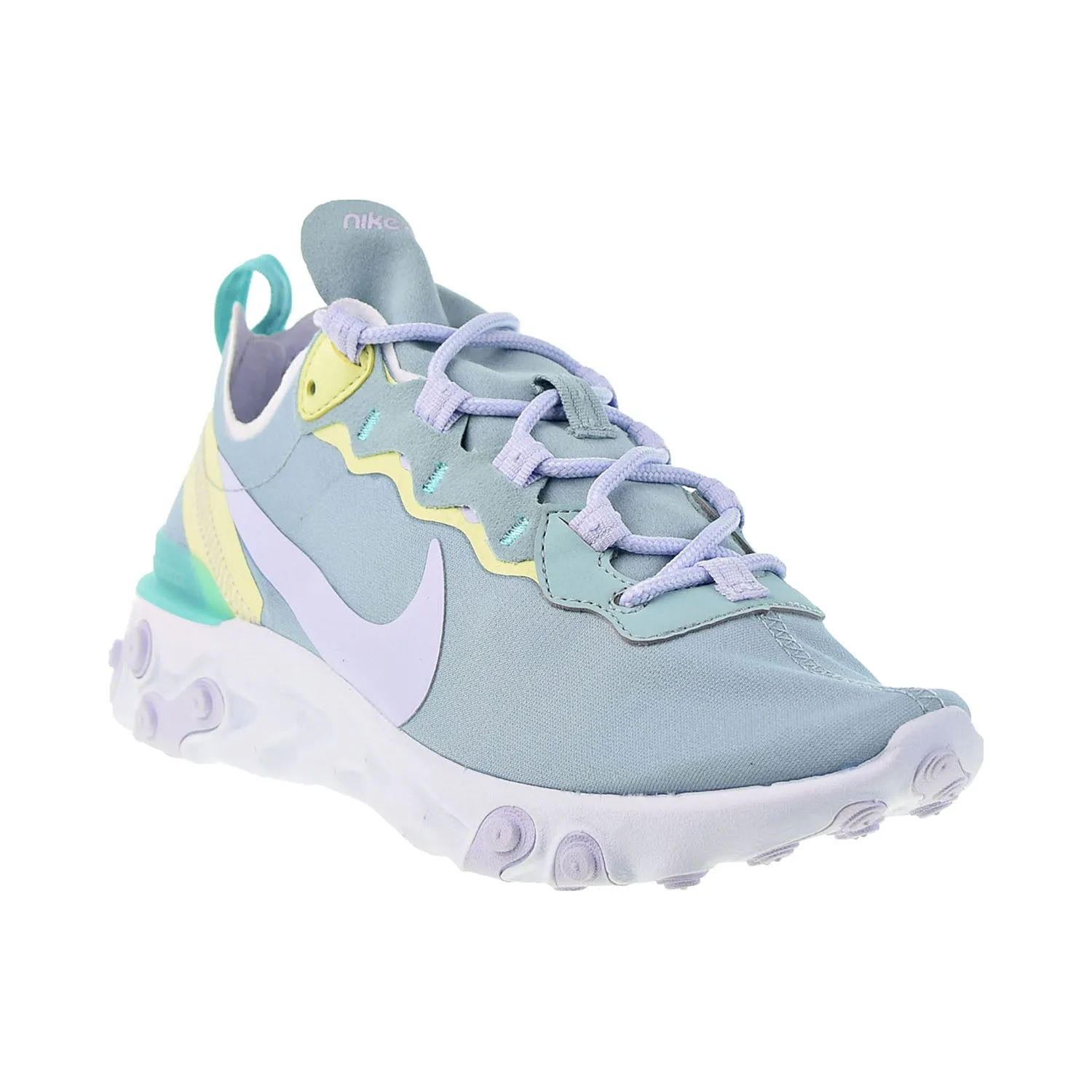 Nike React Element 55 Women's Shoes Ocean Cube-Amethyst Tint