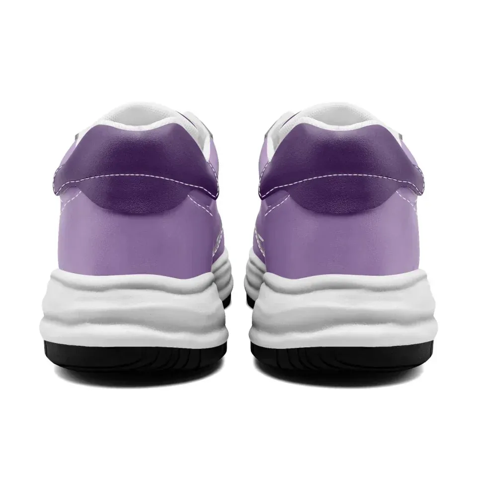 Personalized Syniti Sneakers, Customized Purple Shoes with Company Logo, Corporate Gift, Event Gift