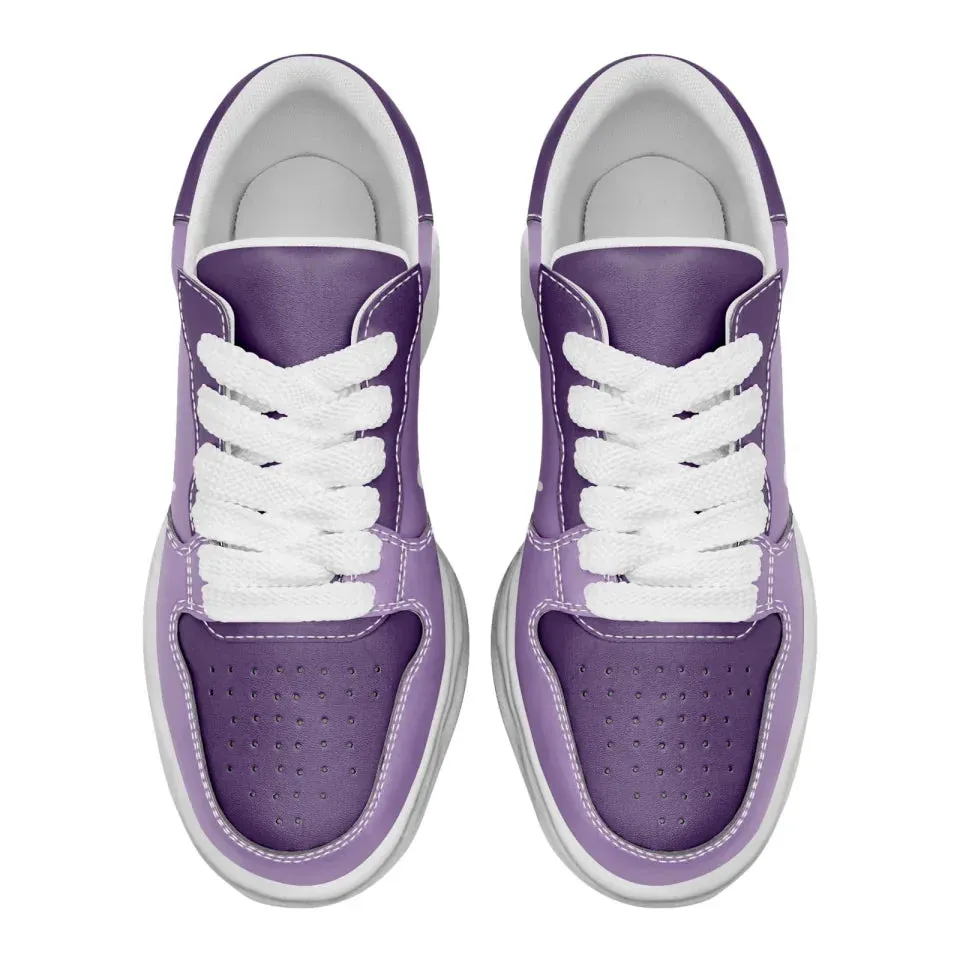 Personalized Syniti Sneakers, Customized Purple Shoes with Company Logo, Corporate Gift, Event Gift