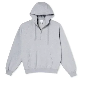 Polar Skate Co. Half Zip Hood Sport Grey