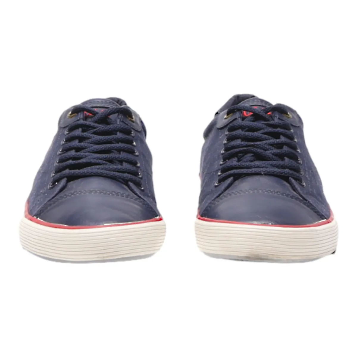 POLO RALPH LAUREN Sneaker Trainers Blue Canvas Mens UK 9