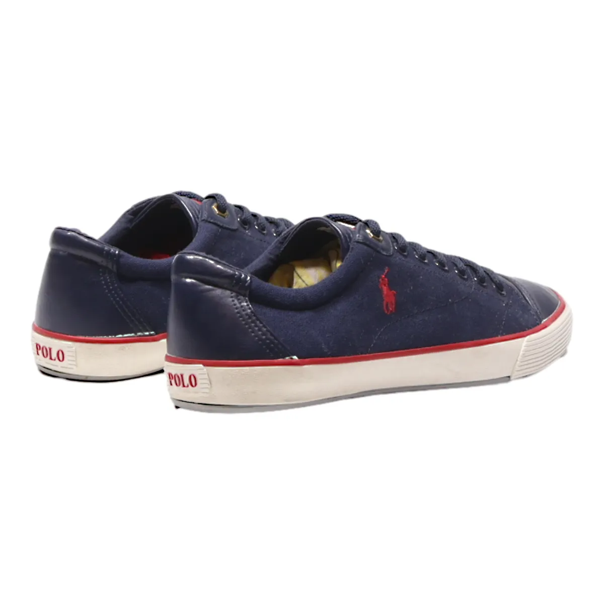 POLO RALPH LAUREN Sneaker Trainers Blue Canvas Mens UK 9