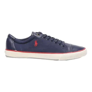 POLO RALPH LAUREN Sneaker Trainers Blue Canvas Mens UK 9