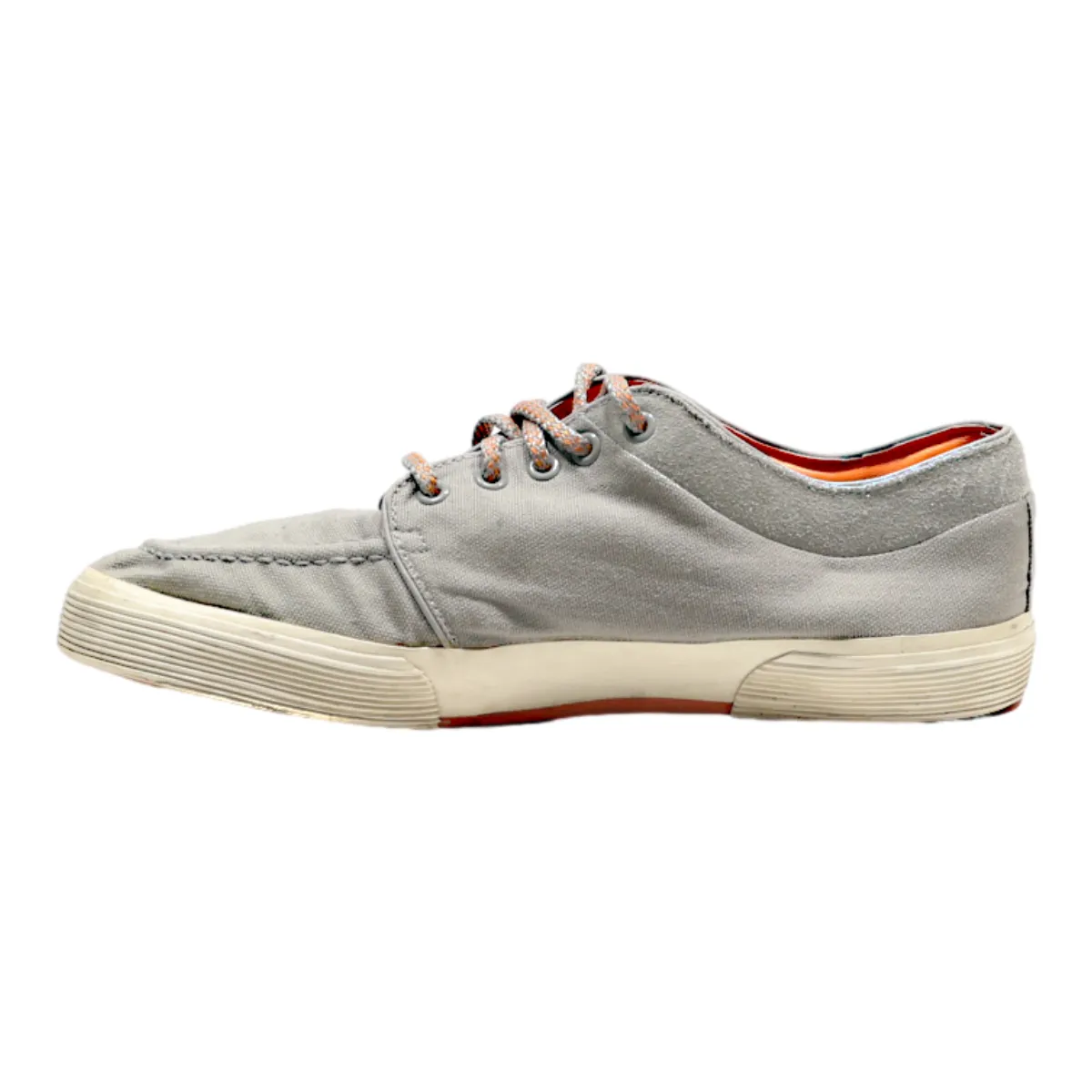 POLO RALPH LAUREN Sneaker Trainers Grey Canvas Mens UK 9