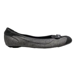 PUMA Ballet Shoes Grey Canvas Womens UK 6
