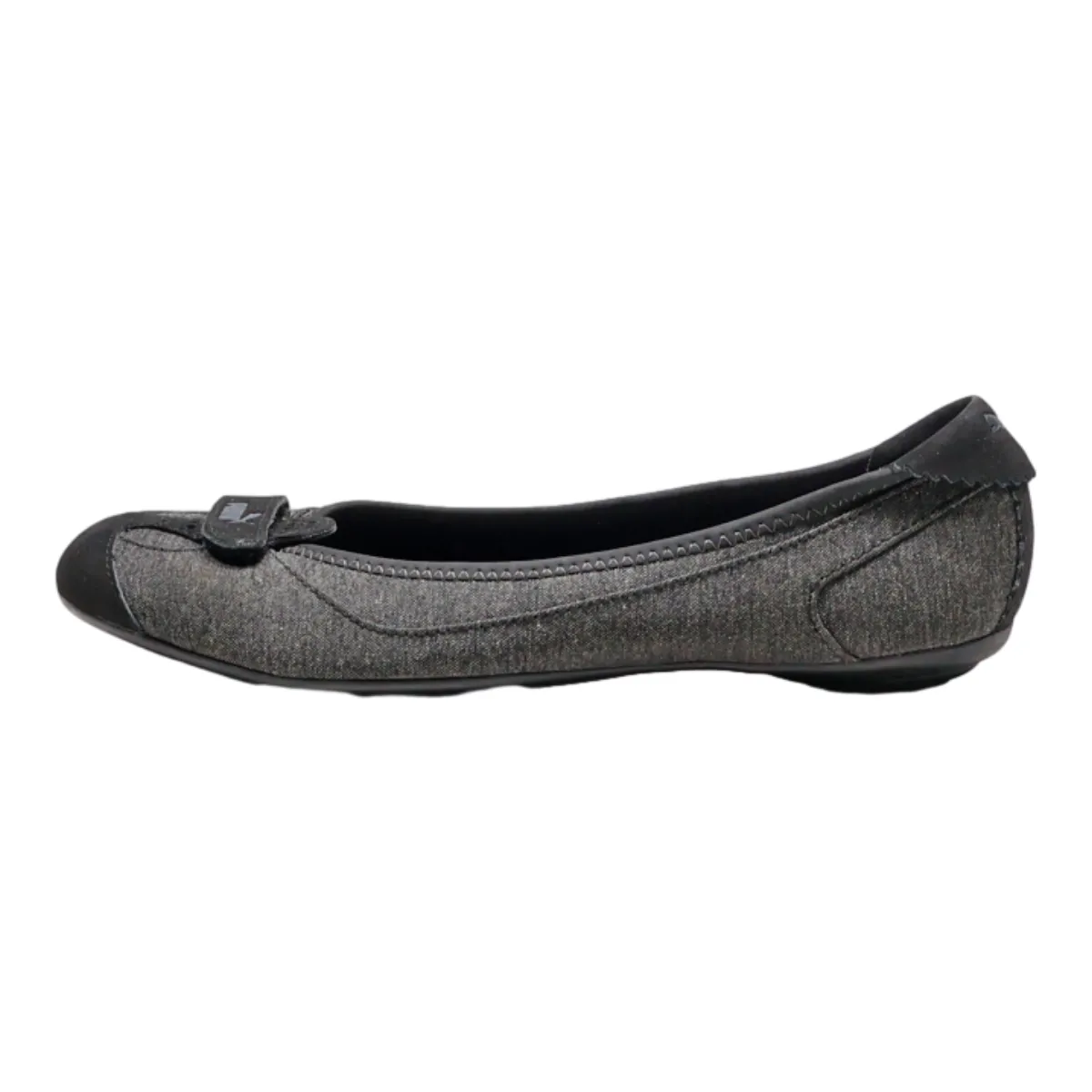 PUMA Ballet Shoes Grey Canvas Womens UK 6
