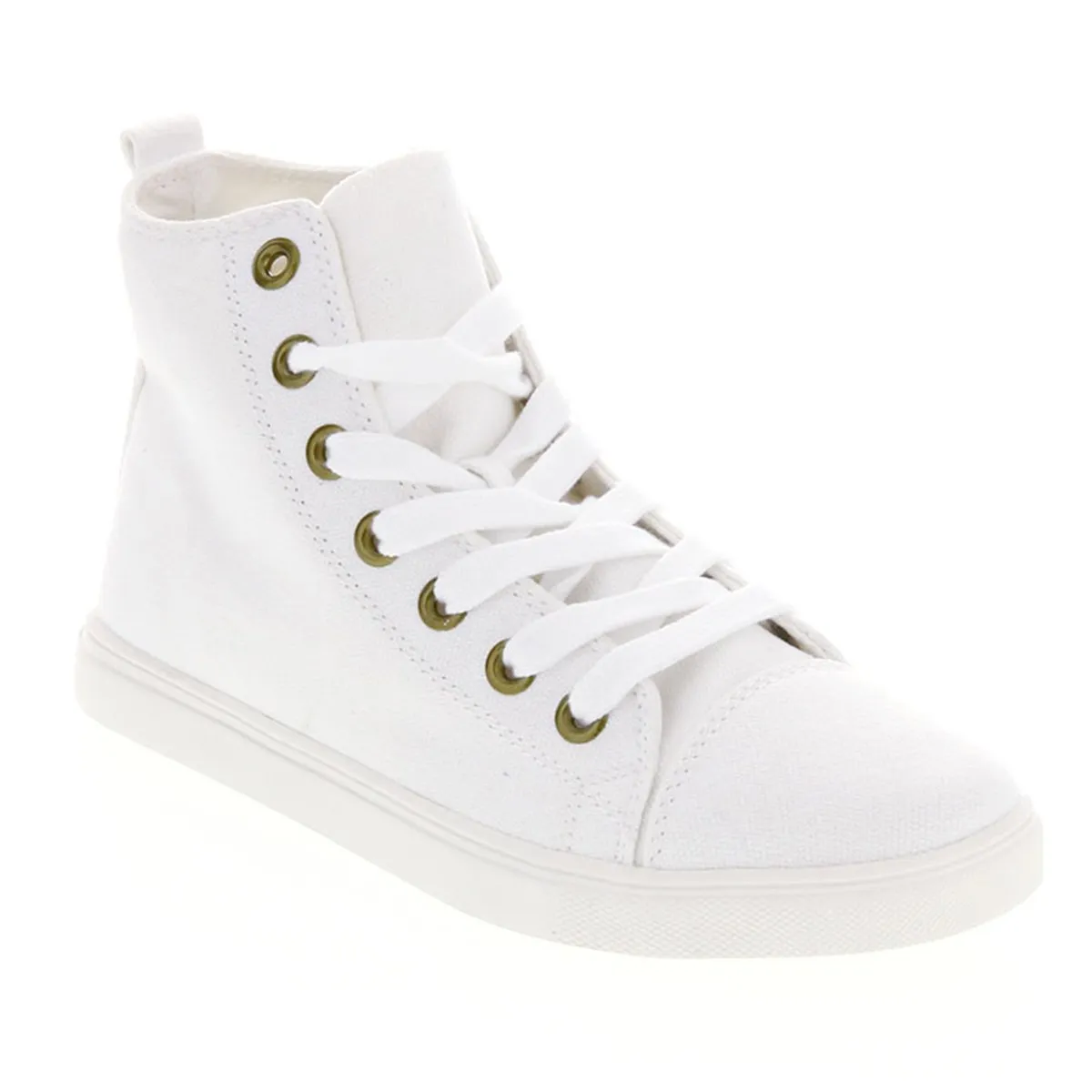"AS IS" twiggy LONDON Canvas High Top Sneaker - 8.5M, Floral Print