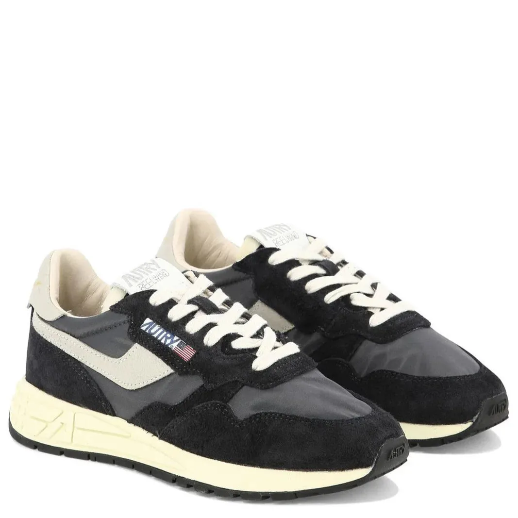 Reelwind Low Sneaker (Black Nylon   Suede)