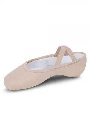 S0284G Performa (PNK) Canvas Ballet Slipper
