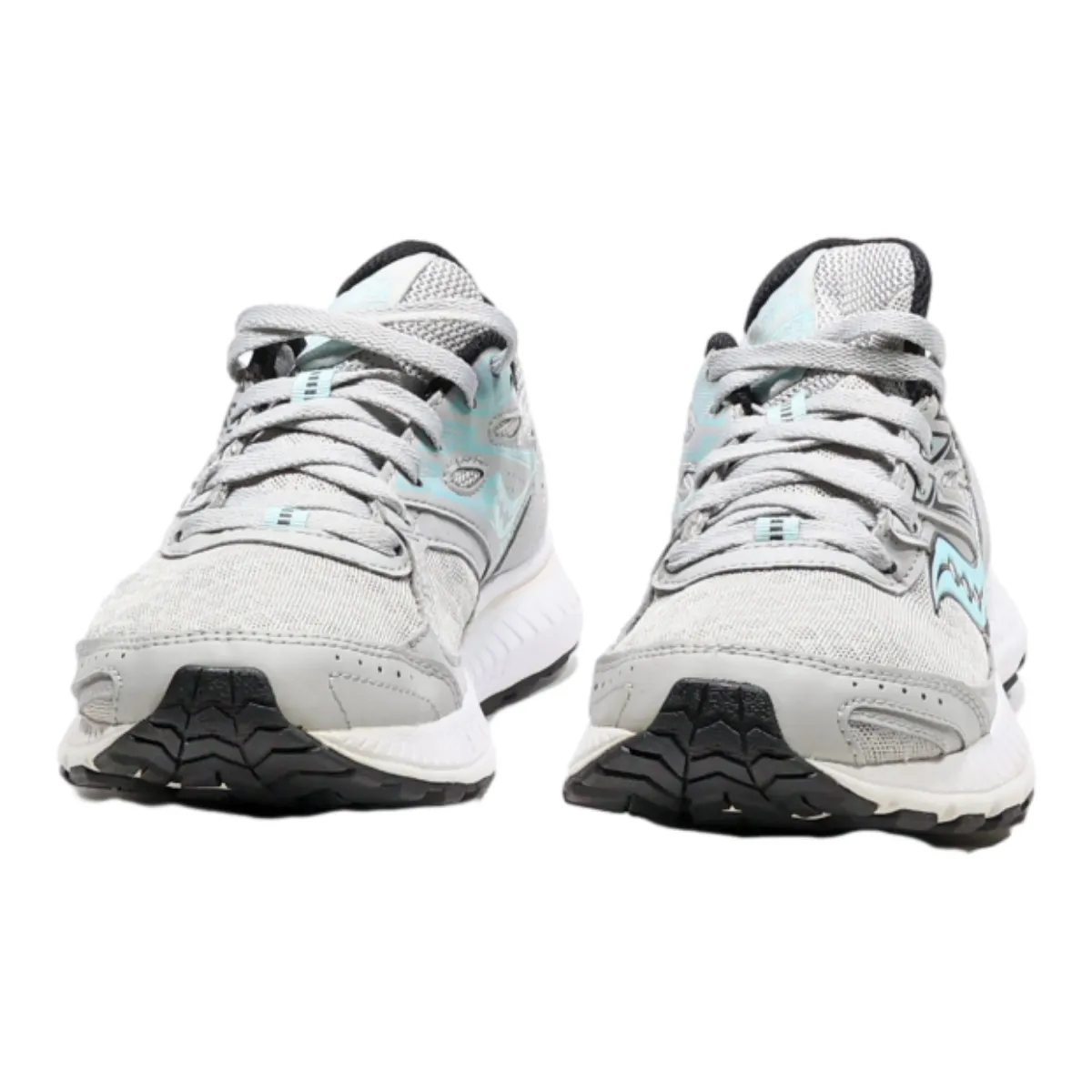 SAUCONY Sneaker Trainers Grey Canvas Womens UK 5