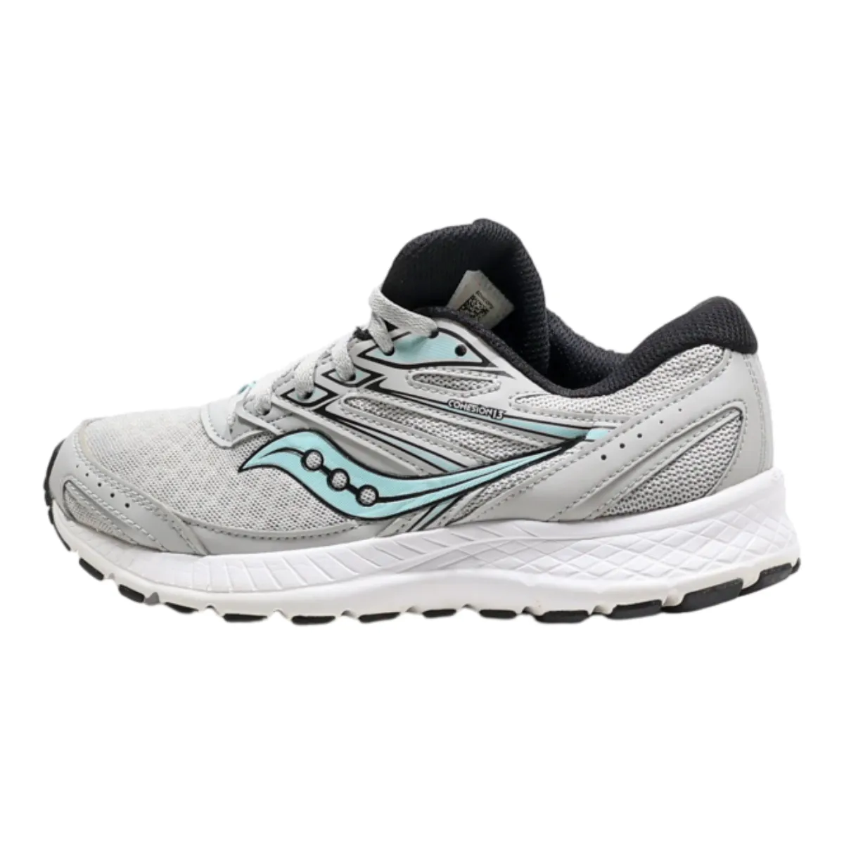 SAUCONY Sneaker Trainers Grey Canvas Womens UK 5