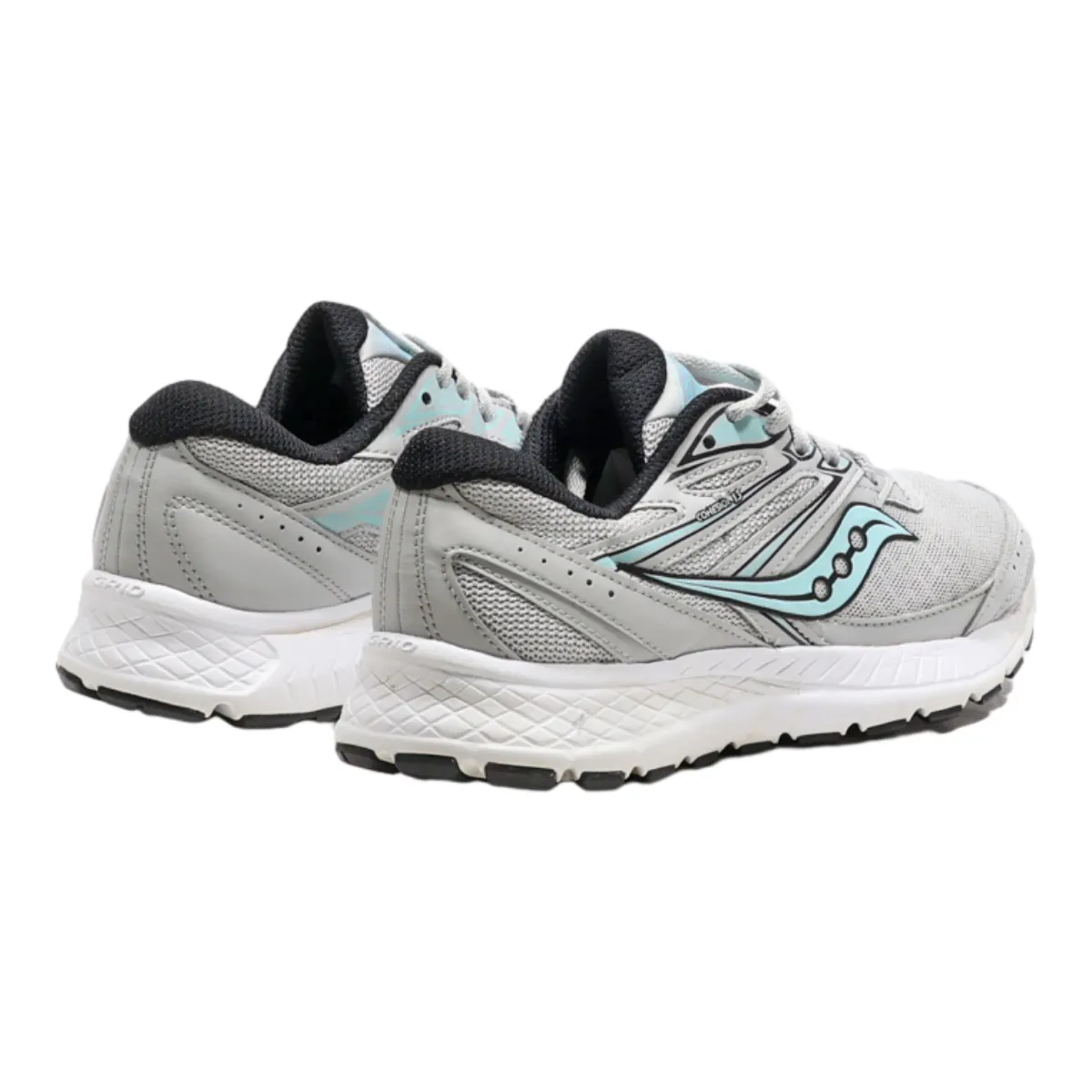 SAUCONY Sneaker Trainers Grey Canvas Womens UK 5