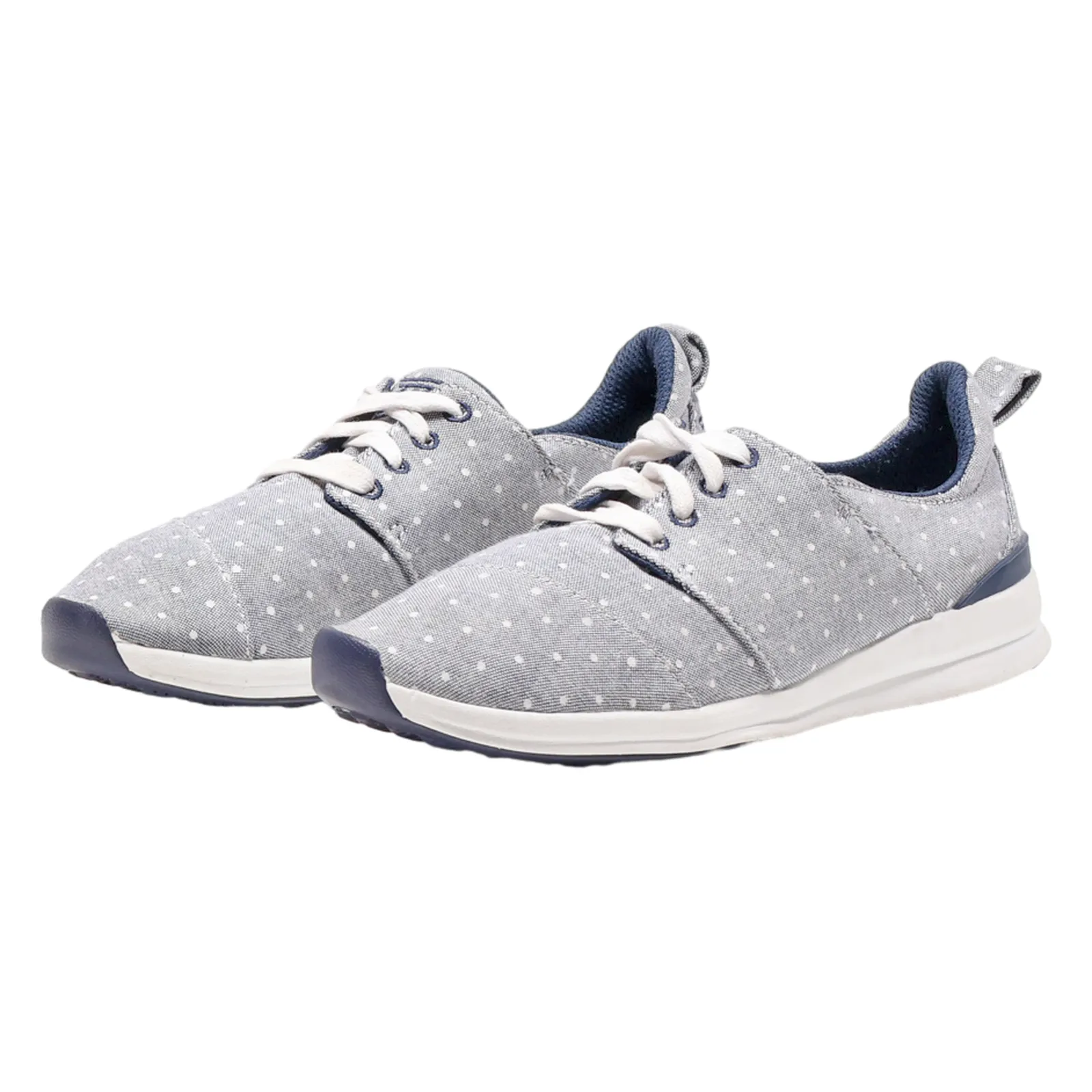 SKECHERS Sneaker Trainers Grey Canvas Womens UK 5