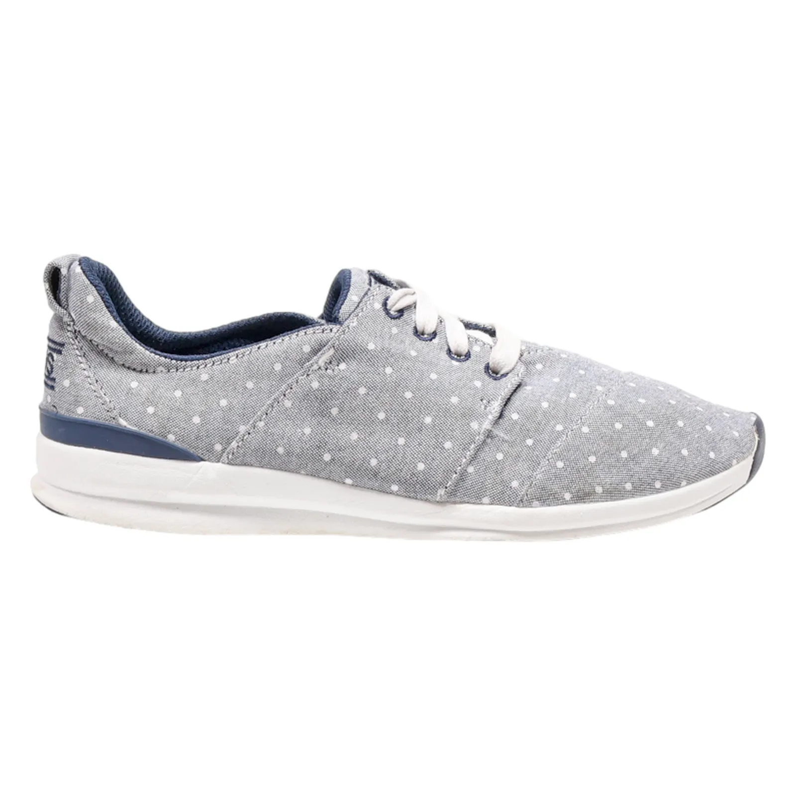 SKECHERS Sneaker Trainers Grey Canvas Womens UK 5