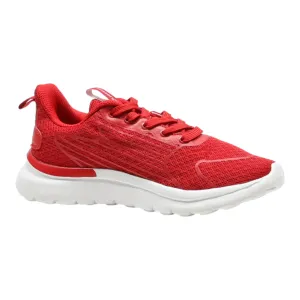SLAZENGER Sneaker Trainers Red Canvas Womens UK 6