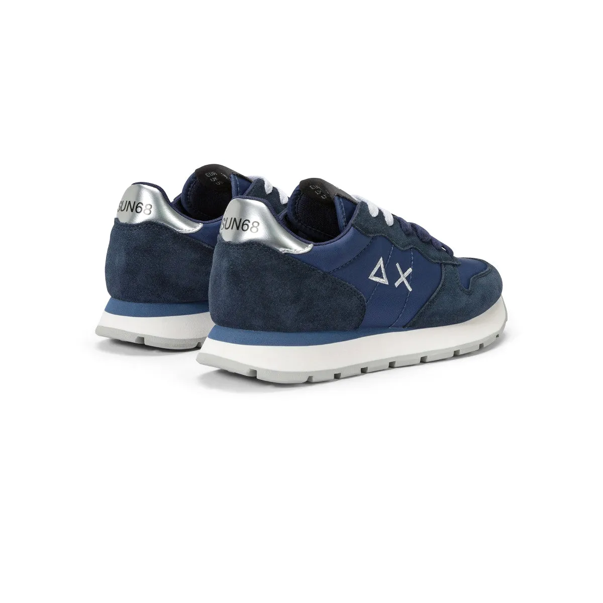 SUN68 ALLY GOLD SILVER NAVY BLUE SNEAKERS FOR TEEN GIRLS
