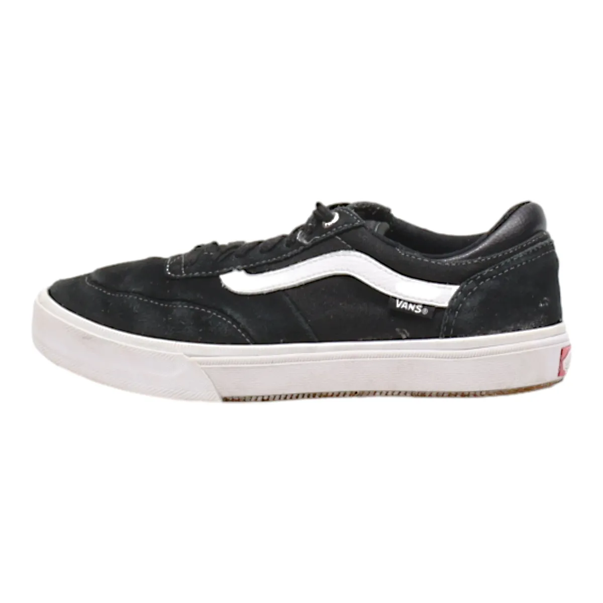 VANS Authentic Low Top Trainers Black Canvas Mens UK 5.5