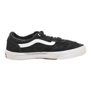 VANS Authentic Low Top Trainers Black Canvas Mens UK 5.5