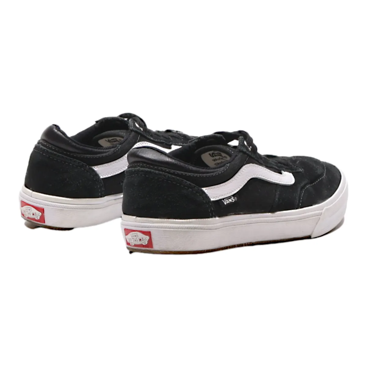 VANS Authentic Low Top Trainers Black Canvas Mens UK 5.5