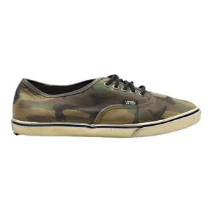 VANS Camo Sneaker Trainers Green Canvas Womens UK 6.5