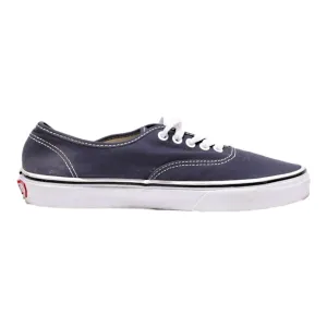 VANS Low Top Trainers Blue Canvas Womens UK 7