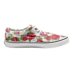 VANS Old Skool Low Top Trainers Beige Canvas Womens UK 6