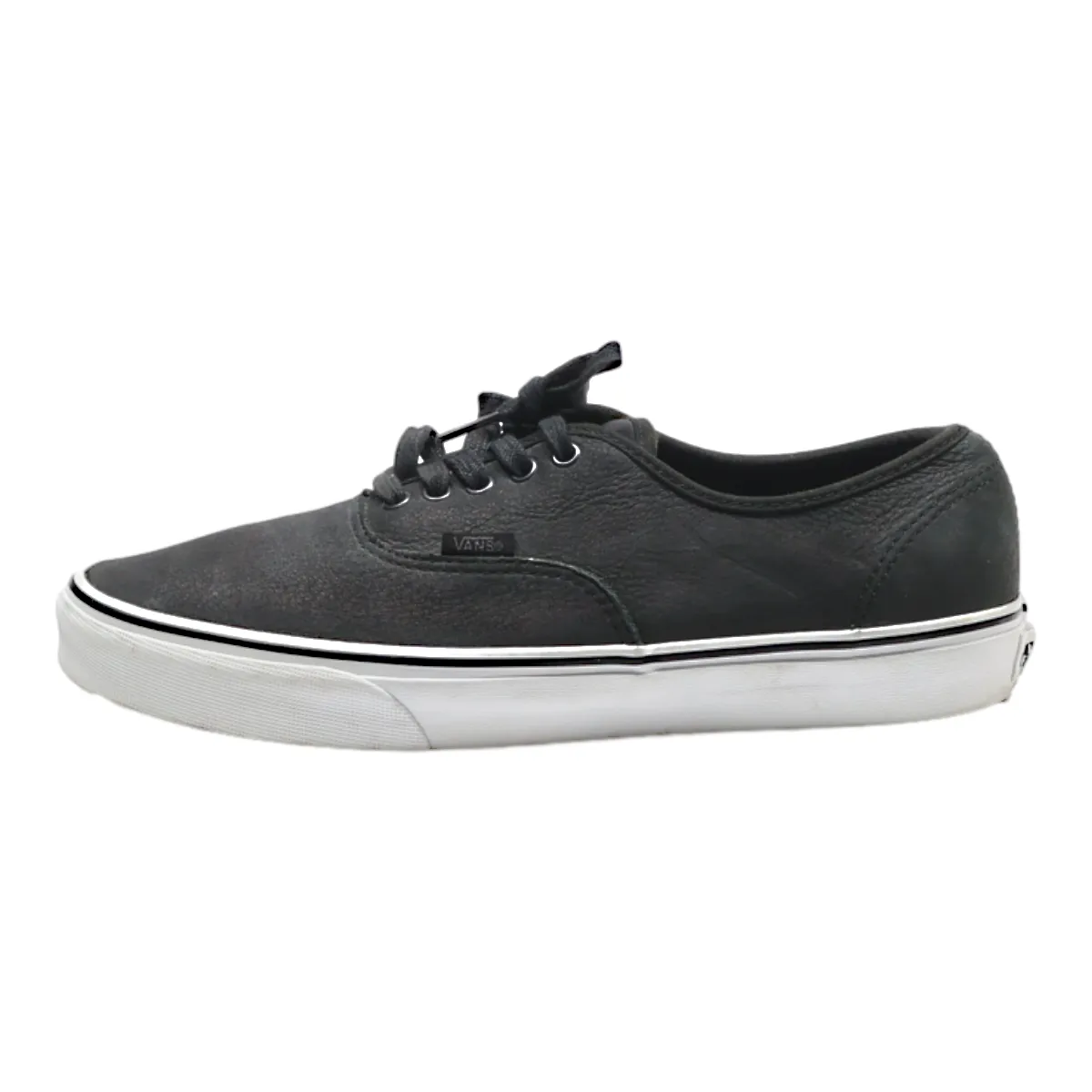 VANS Old Skool Low Top Trainers Black Canvas Womens UK 8.5