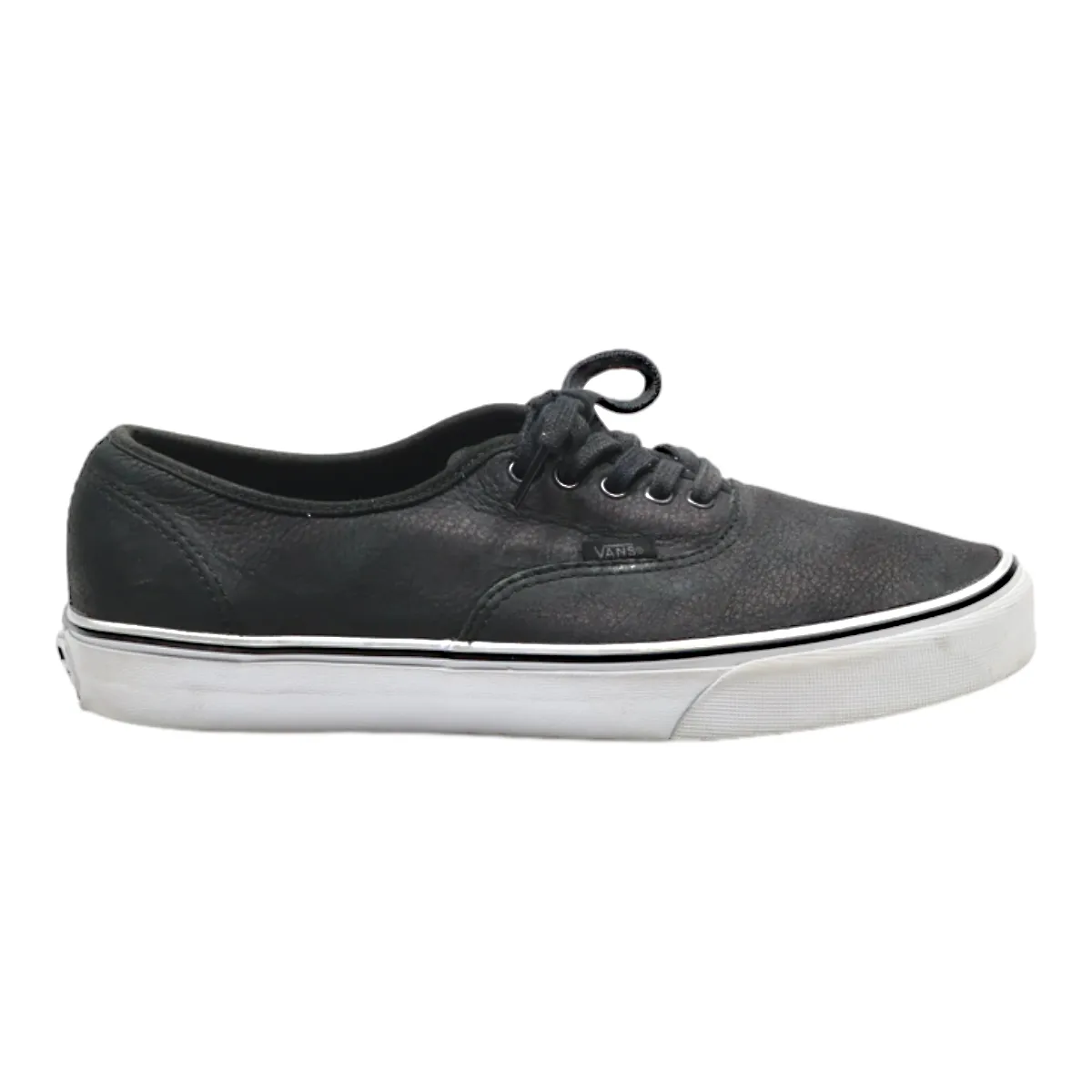 VANS Old Skool Low Top Trainers Black Canvas Womens UK 8.5