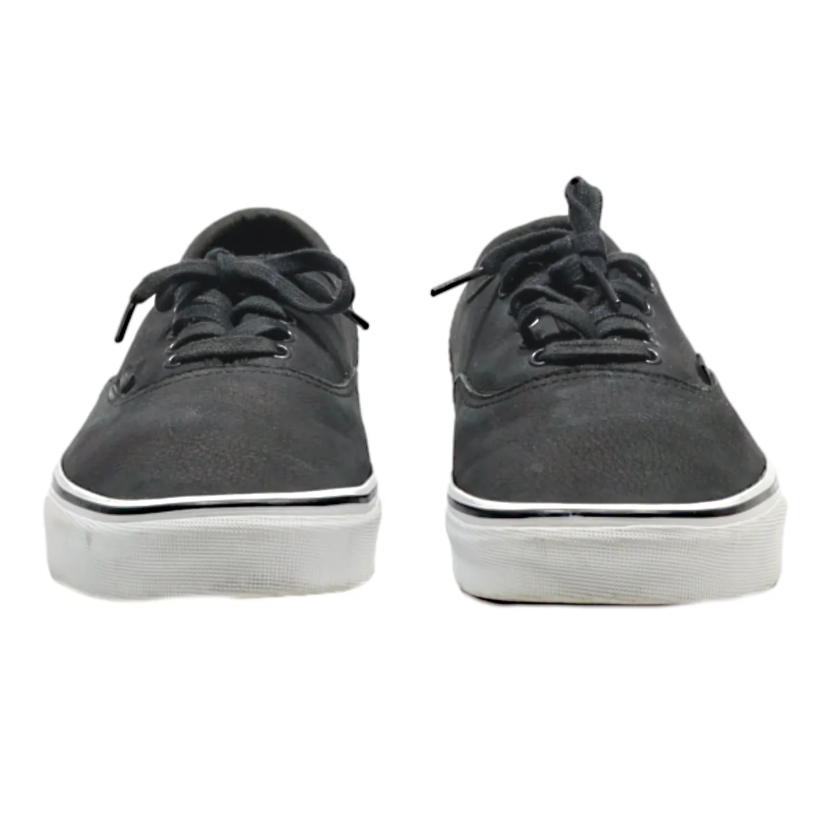 VANS Old Skool Low Top Trainers Black Canvas Womens UK 8.5