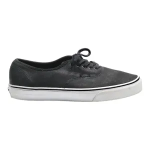 VANS Old Skool Low Top Trainers Black Canvas Womens UK 8.5