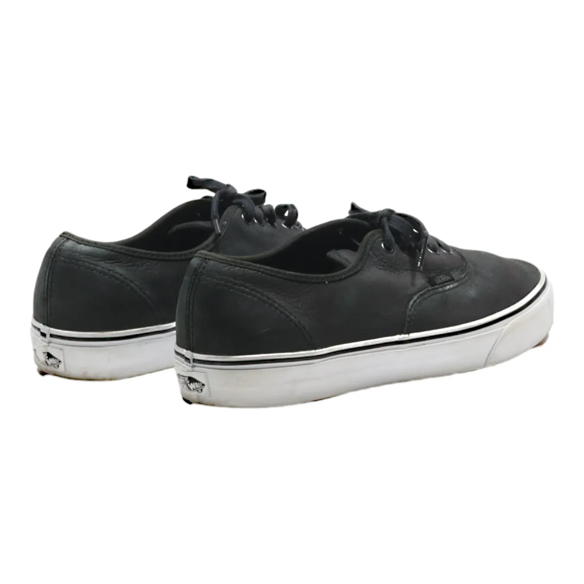 VANS Old Skool Low Top Trainers Black Canvas Womens UK 8.5
