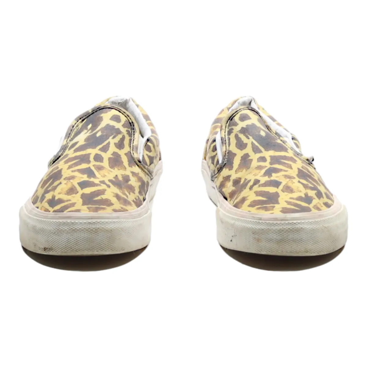 VANS Pump Shoes Beige Canvas Womens UK 6