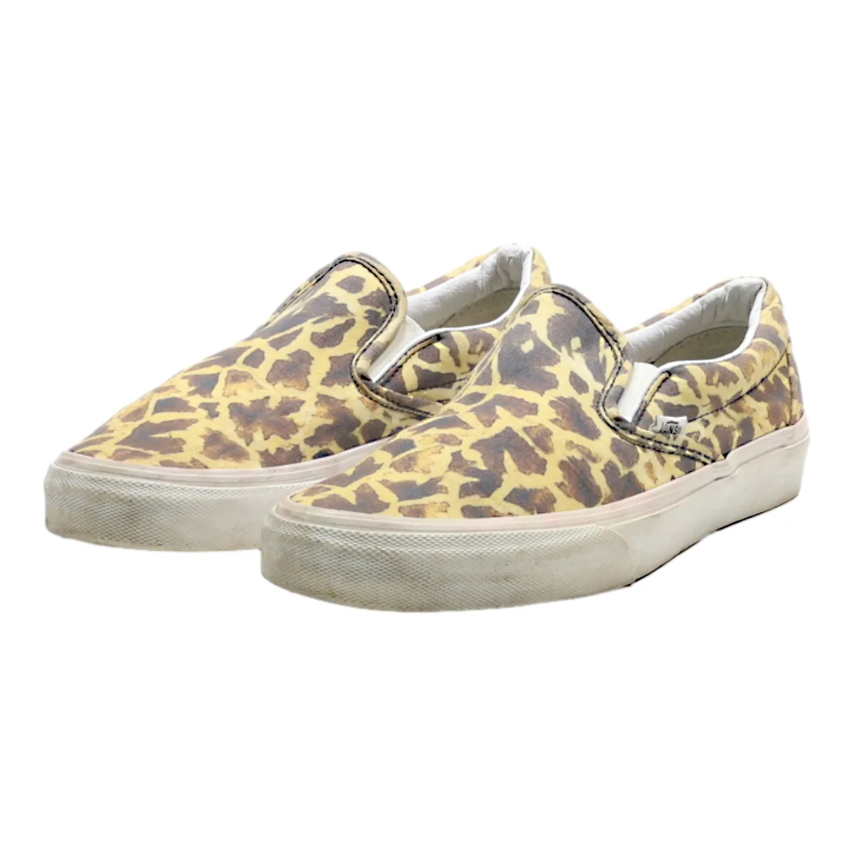 VANS Pump Shoes Beige Canvas Womens UK 6