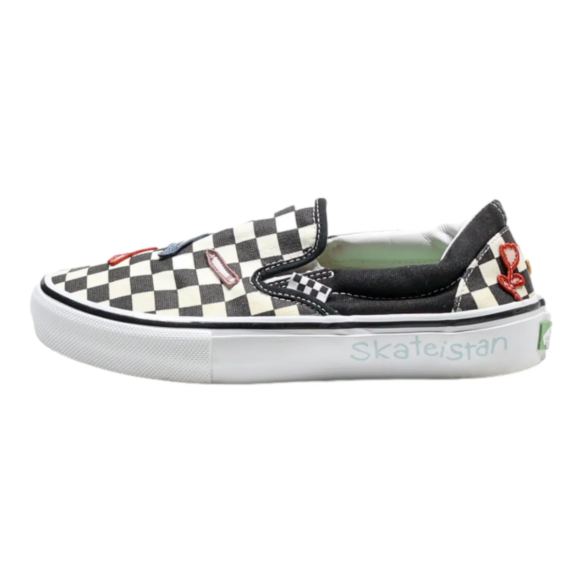 VANS Pump Shoes Black Canvas Mens UK 5.5