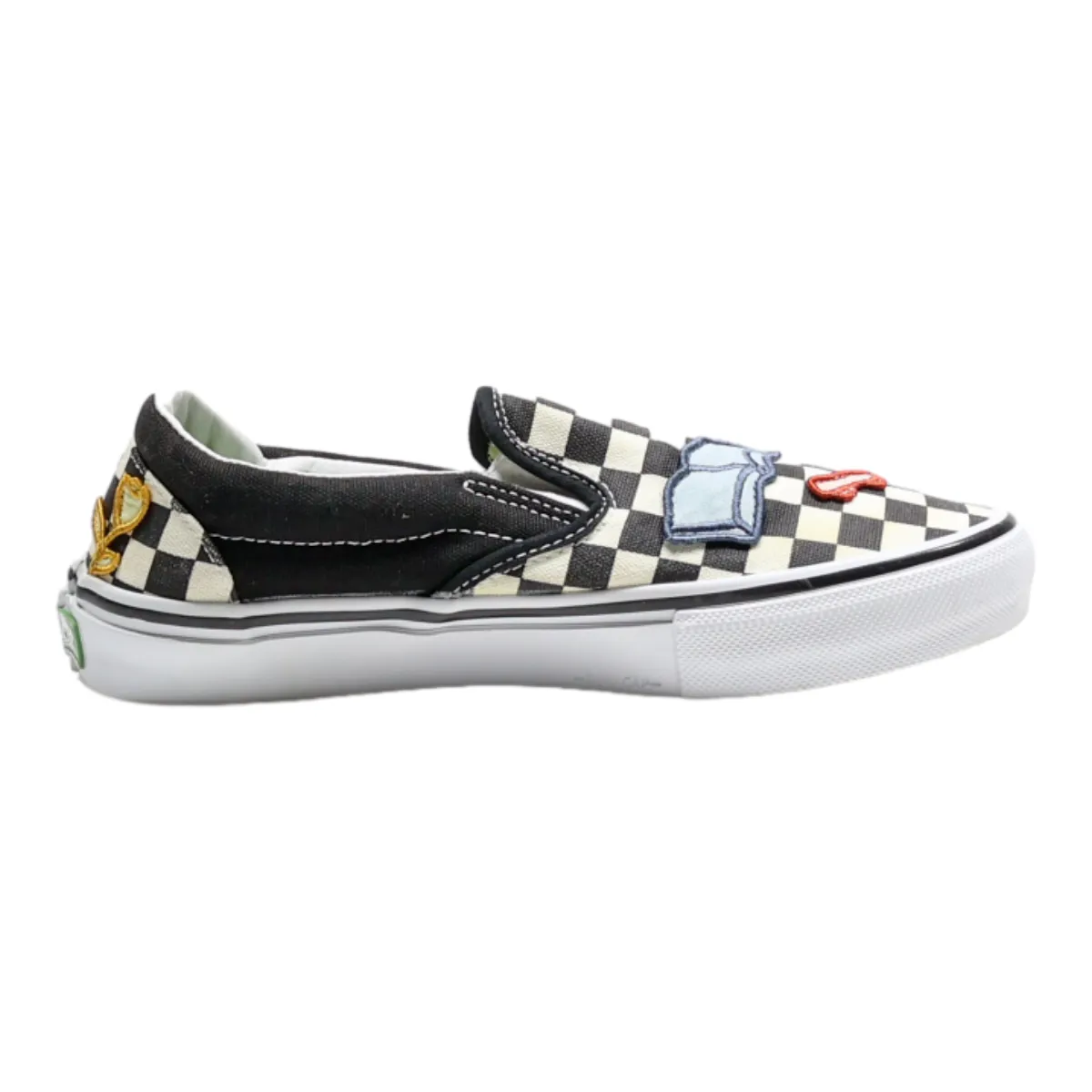 VANS Pump Shoes Black Canvas Mens UK 5.5