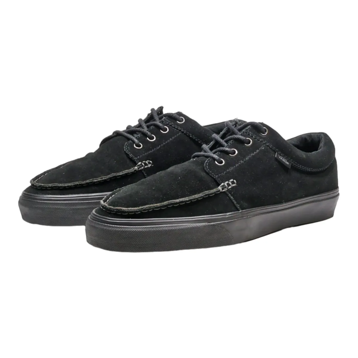VANS Sneaker Trainers Black Canvas Mens UK 10.5